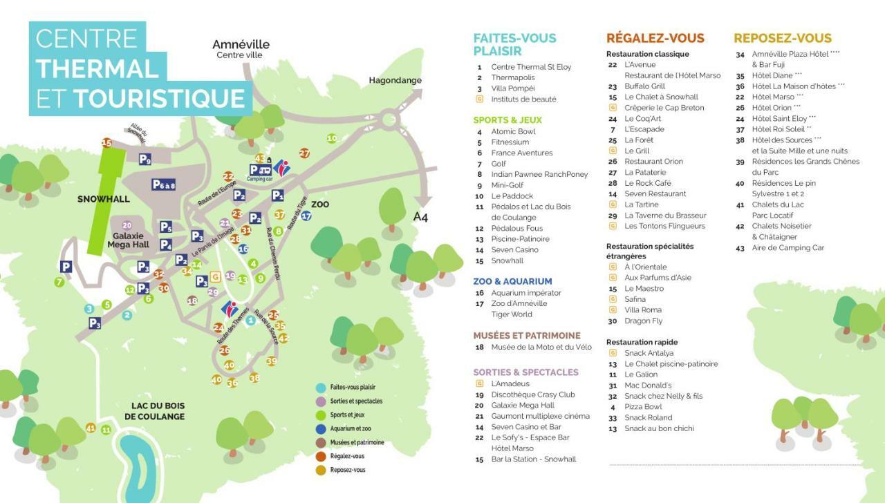 Amneville Centre Touristique Экстерьер фото